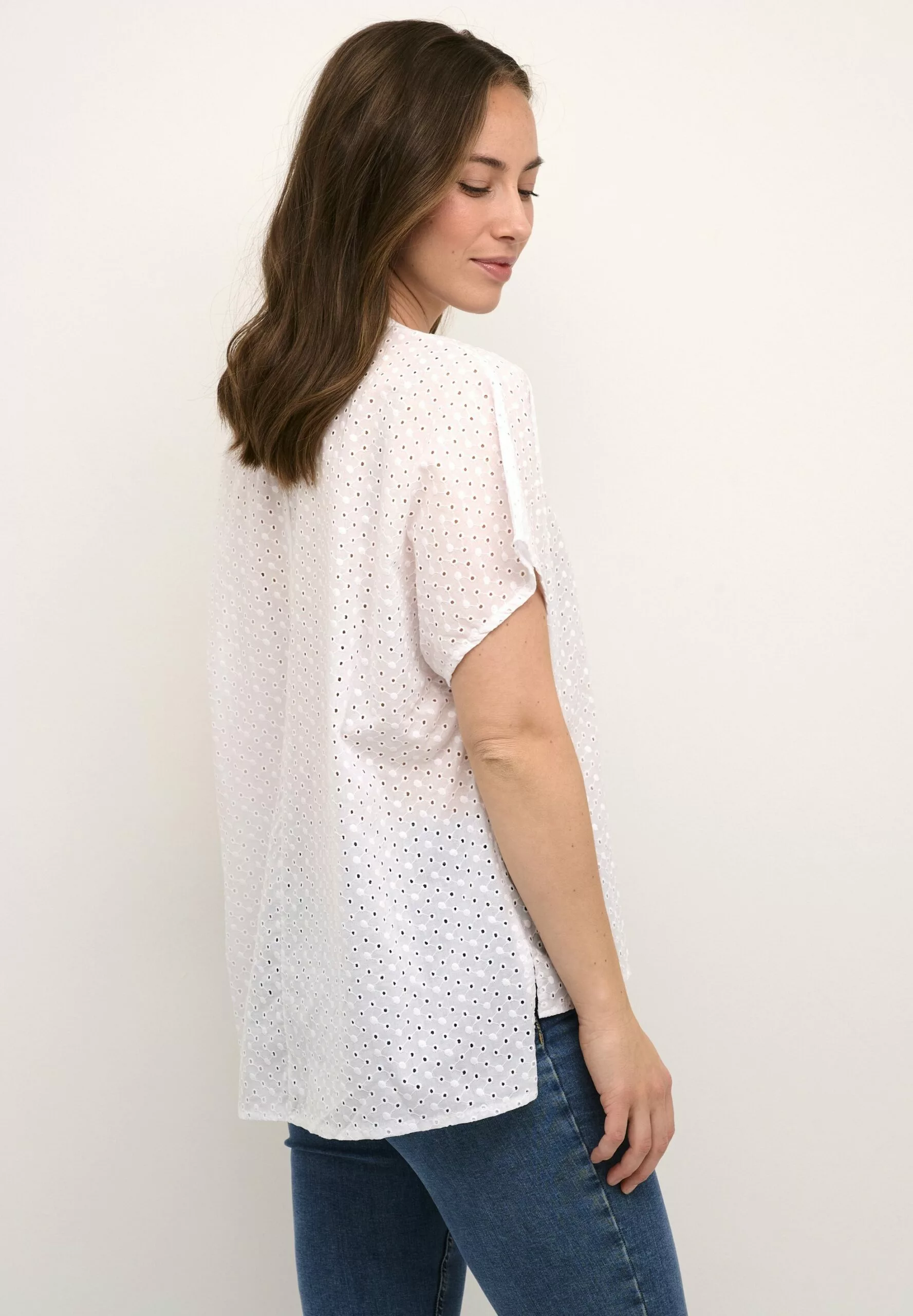 Culture Cucamille Capsleeve - Blouse - Spring Gardenia - Afbeelding 3