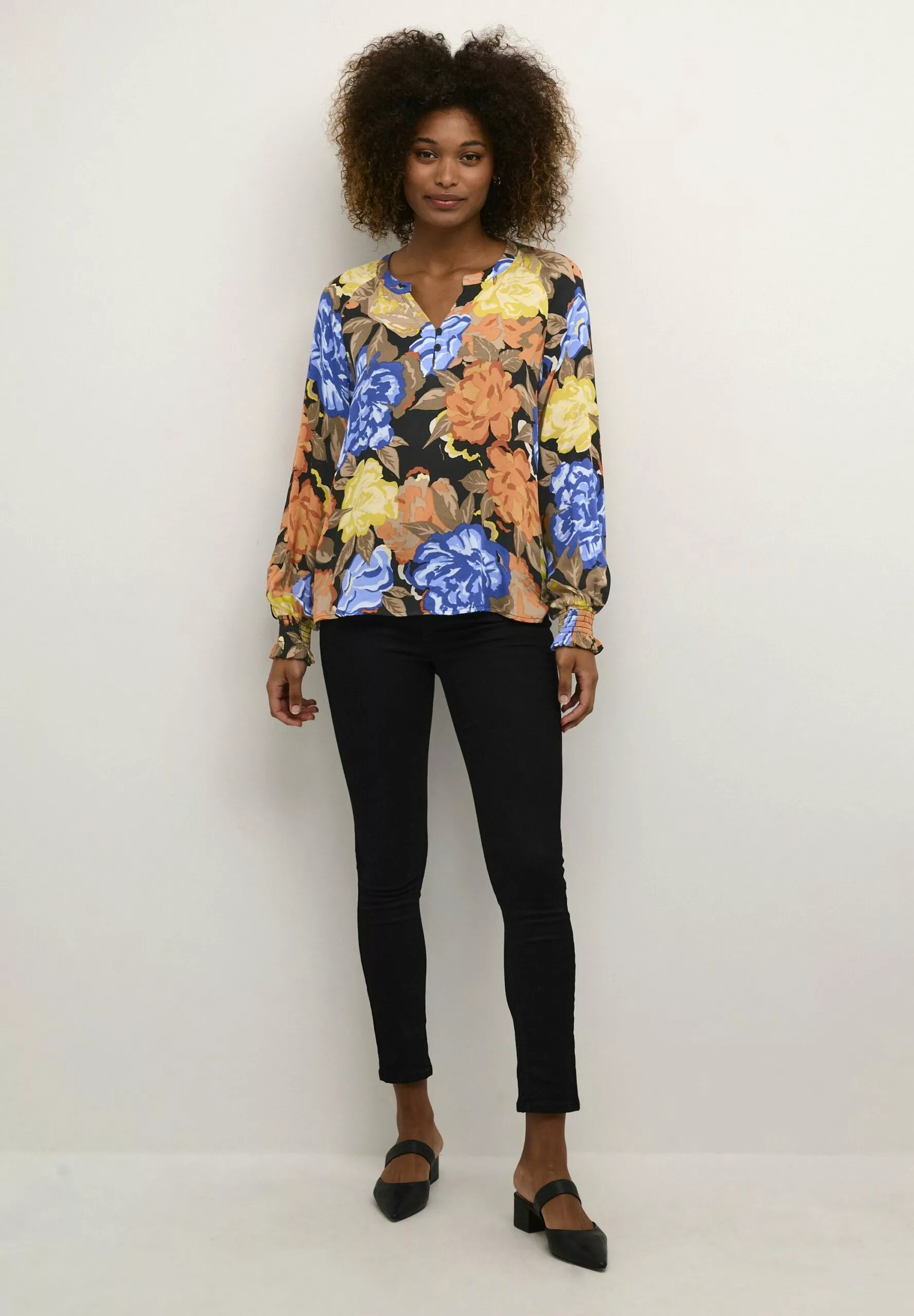 Culture Cuvirna Ls- Blouse - Celery W O Foil - Afbeelding 2