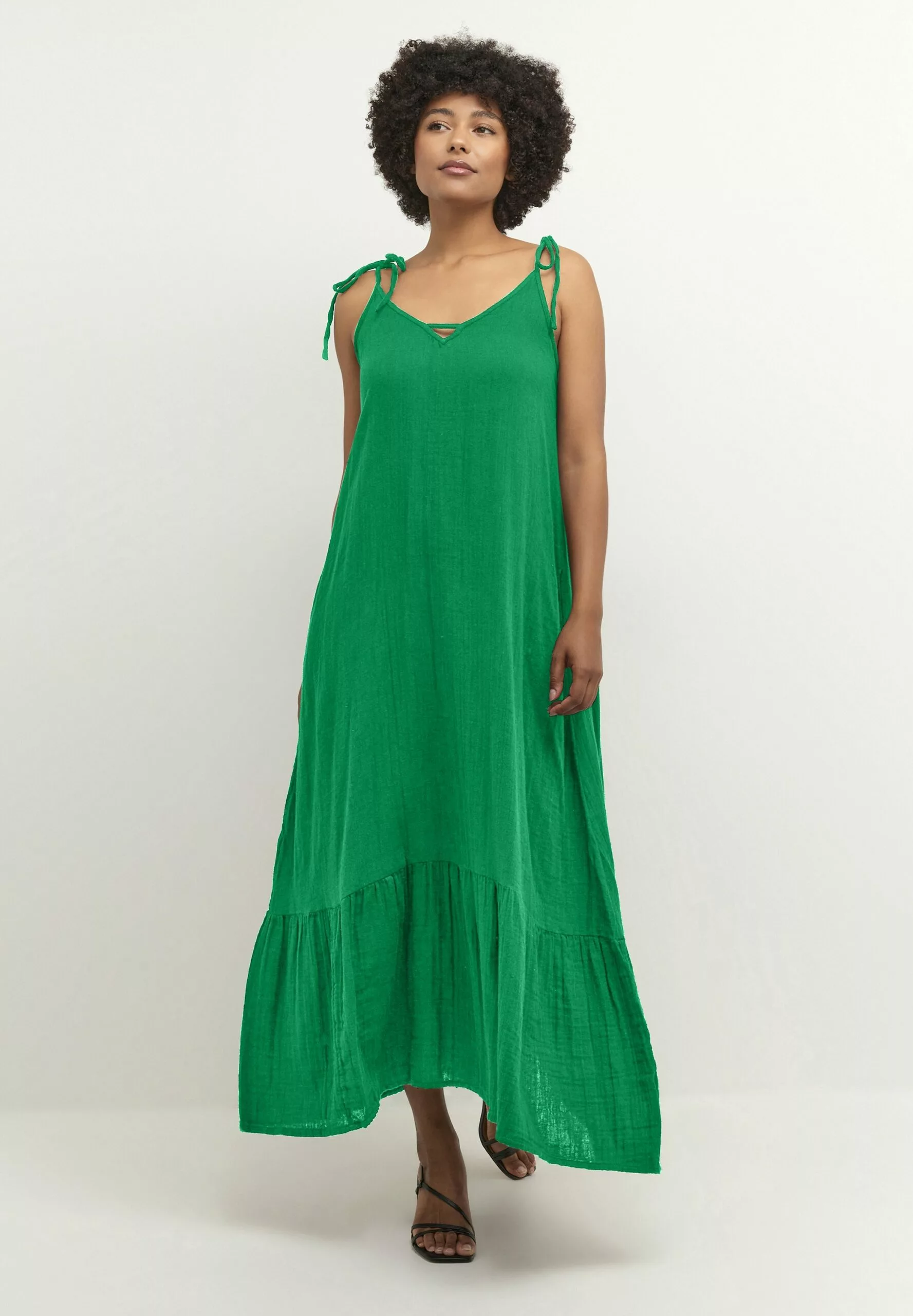 Culture Cuelina Strap - Maxi-Jurk - Jolly Green