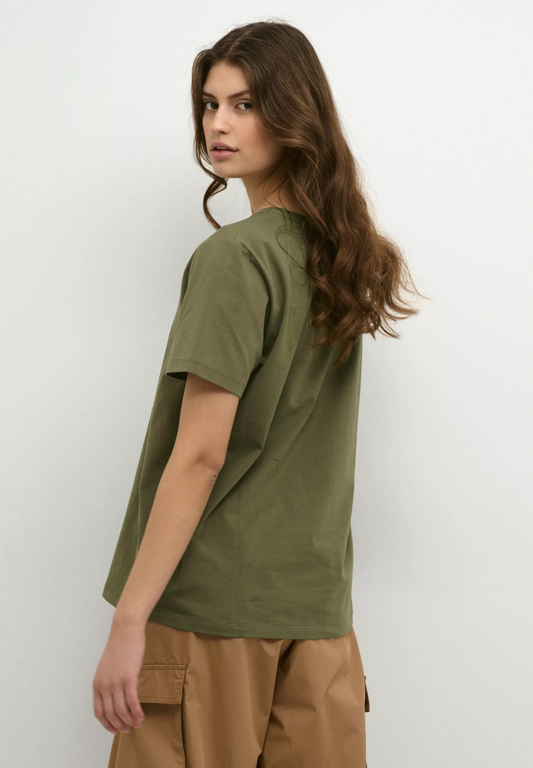 Culture Cugith - T-Shirt Print - Burnt Olive - Afbeelding 3