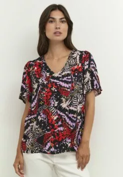 Culture Cuyrsa Ss - T-Shirt Print - Fiery Red