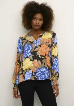 Culture Cuvirna Ls- Blouse - Celery W O Foil