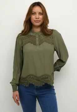Culture Cutiffany- Blouse - Burnt Olive