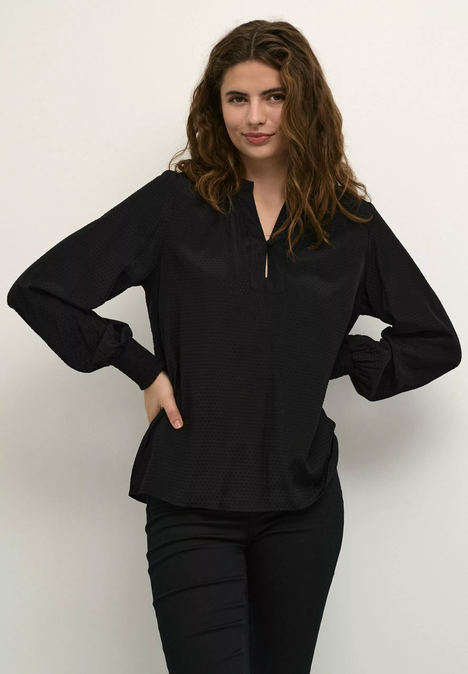 Culture Valon- Blouse - Black - Afbeelding 3
