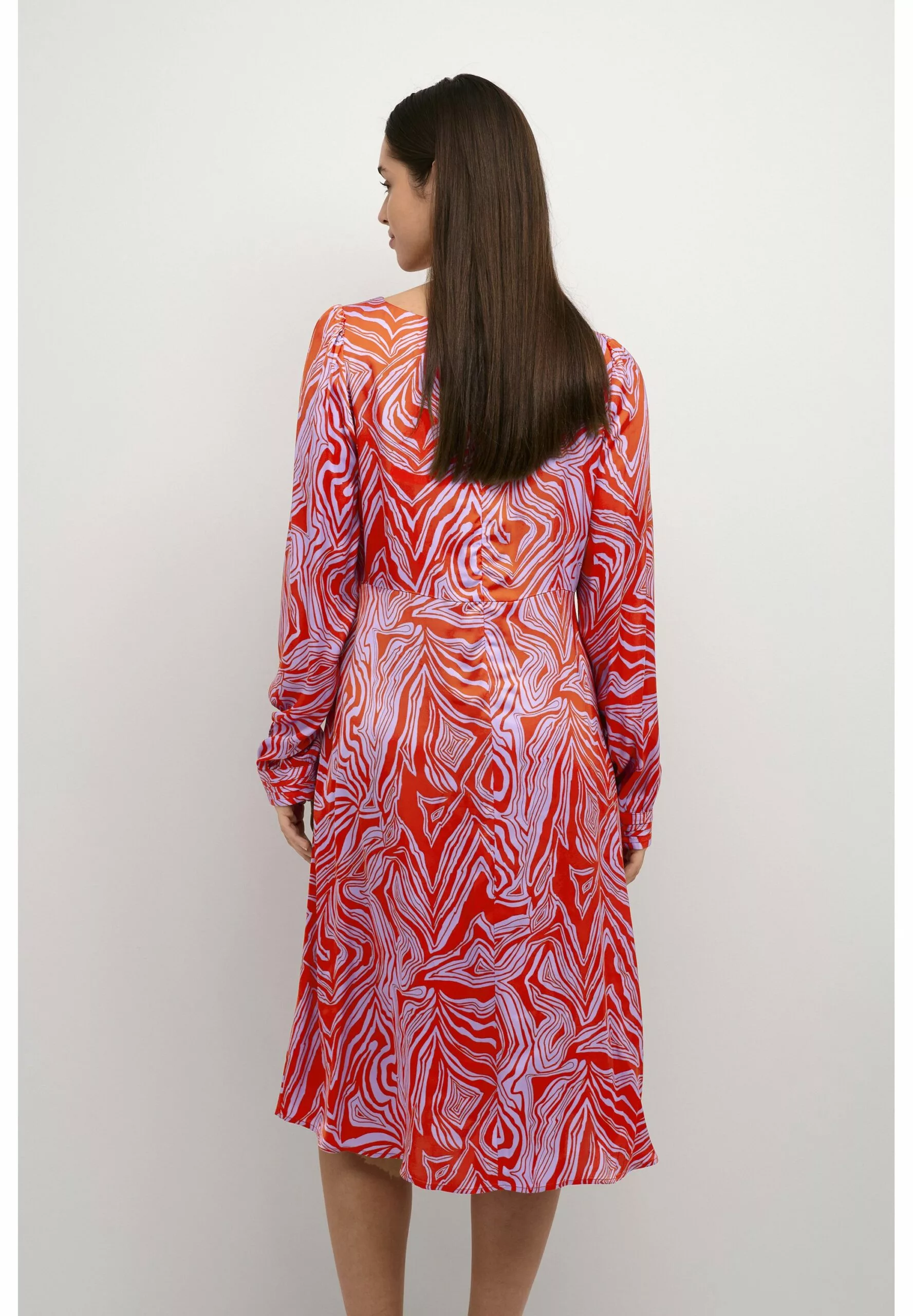 Culture Vilma- Jurk - Orange - Afbeelding 3