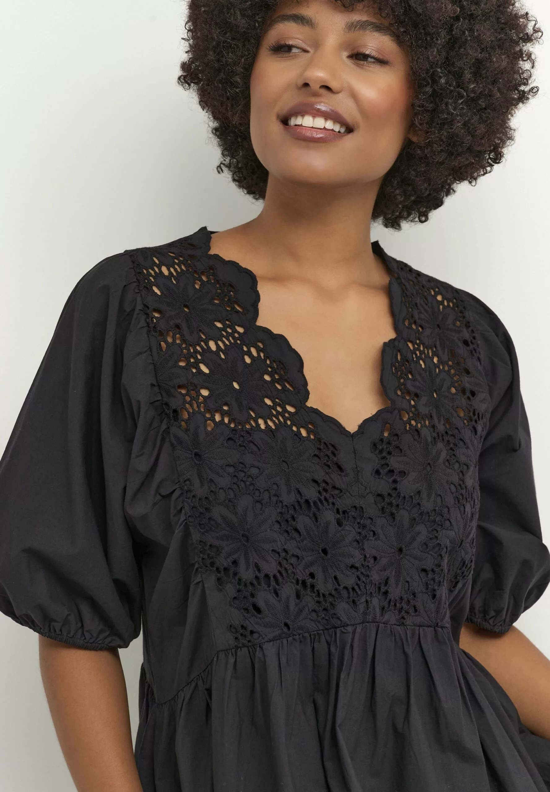 Culture Cuvalda - Jurk - Black - Afbeelding 4