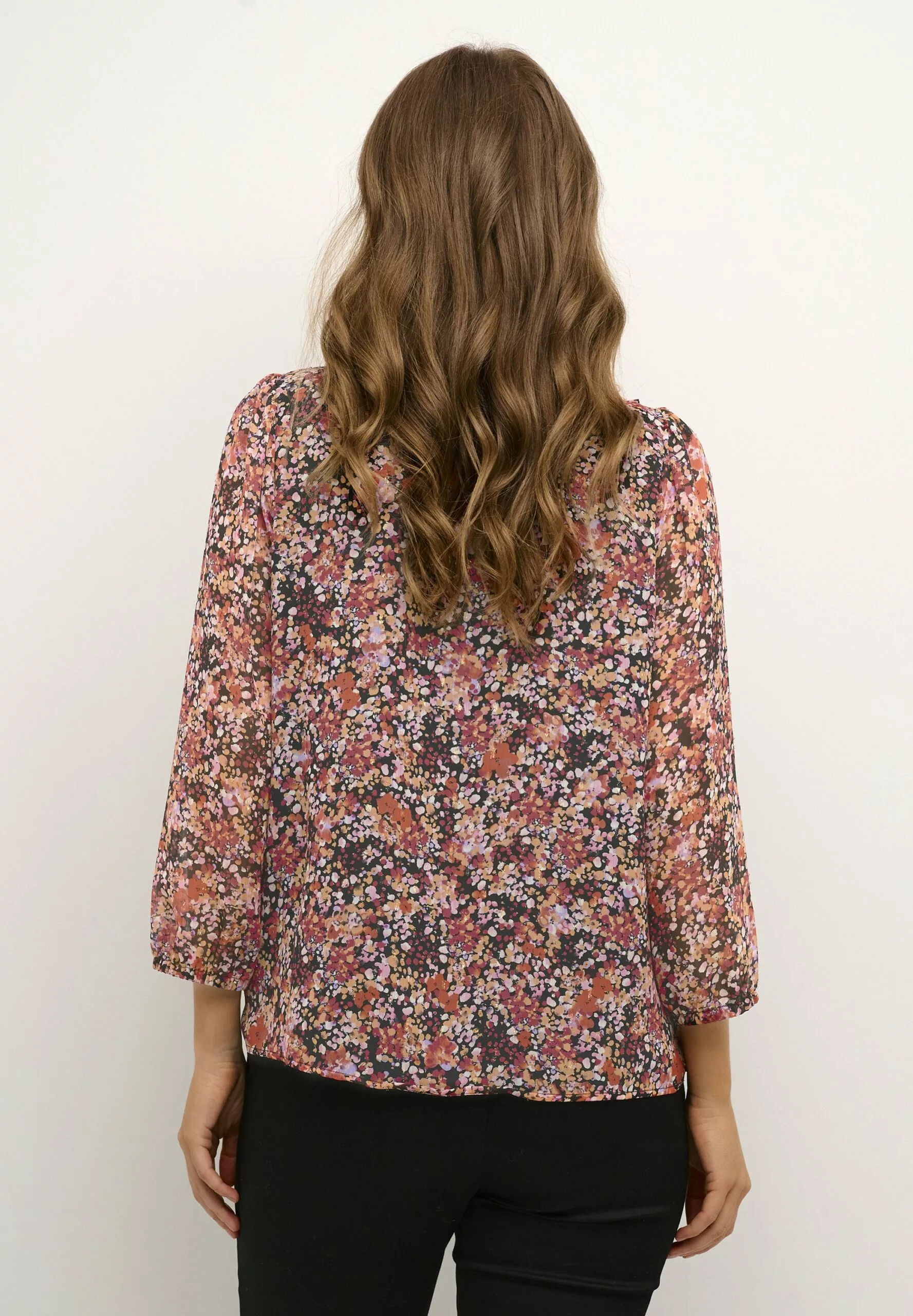 Culture Cucinna- Blouse - Fuchsia Pink - Afbeelding 3