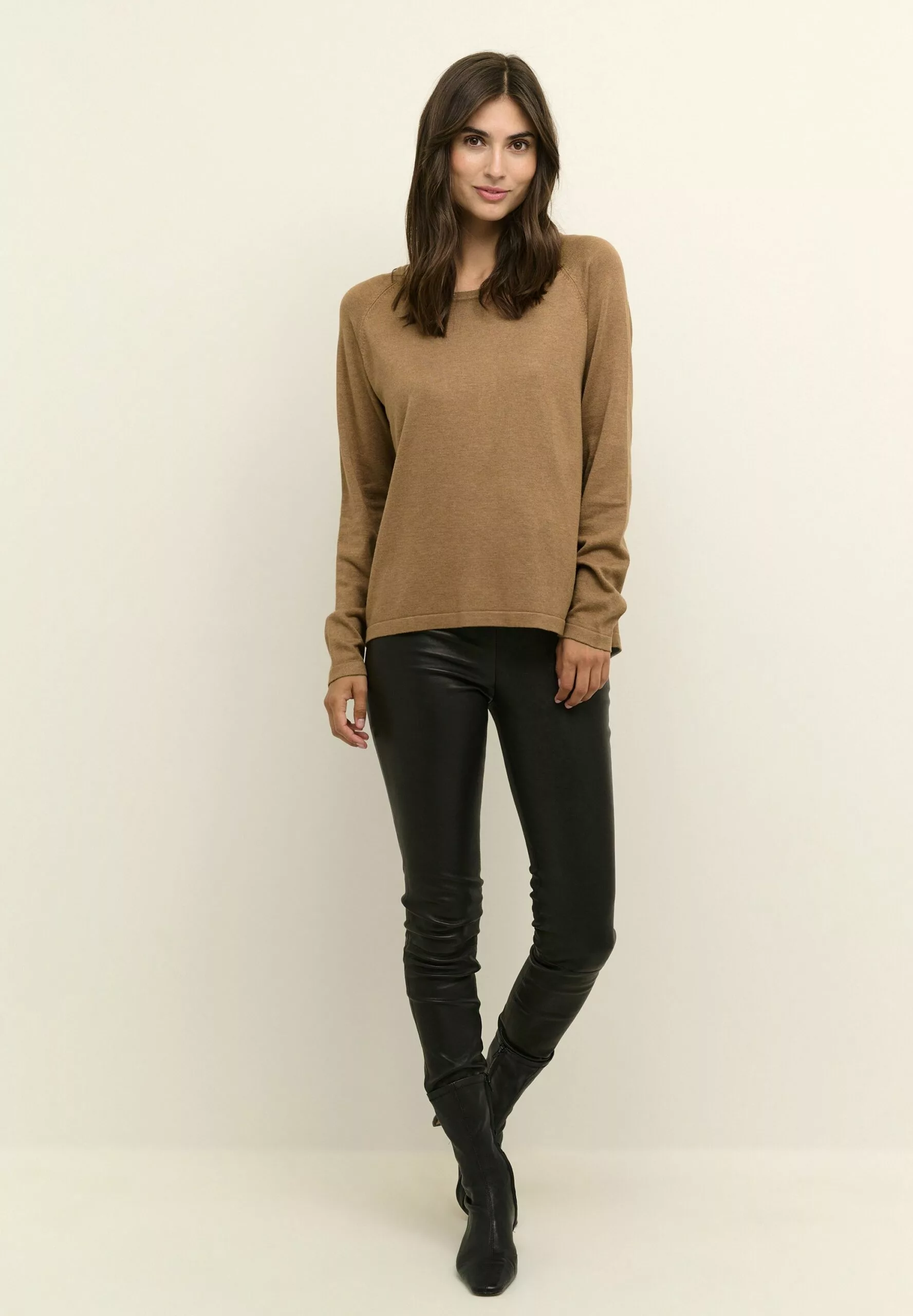 Culture Annemarie Solid- Trui - Thrush Melange - Afbeelding 2