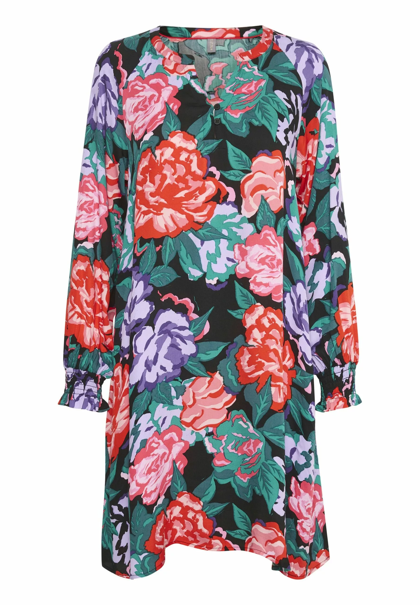 Culture Cuvirna - Jurk - Violet Tulip W O Foil - Afbeelding 5