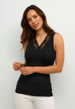 Culture Cucamilla Lace- Top - Black