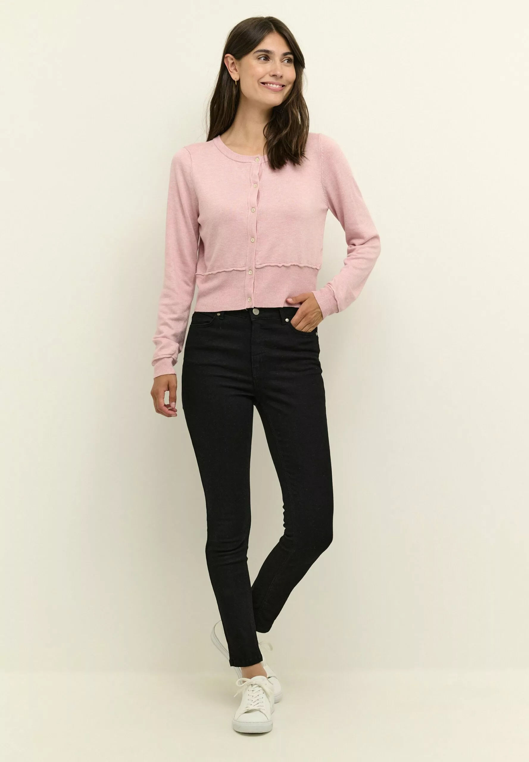 Culture Cuannemarie - Vest - Pale Mauve Melange - Afbeelding 2