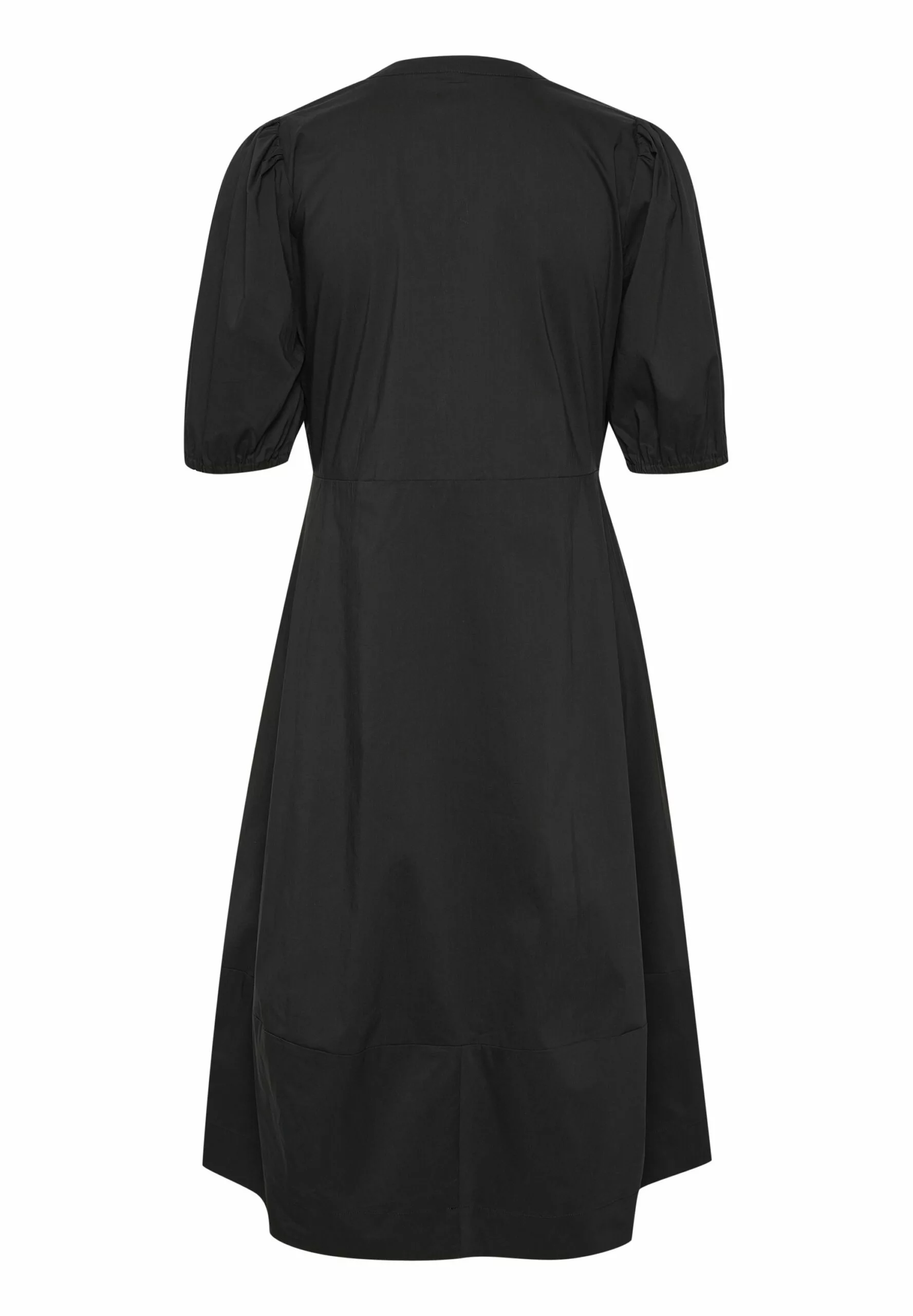 Culture Antoinett Ss Placket - Jurk - Black - Afbeelding 6