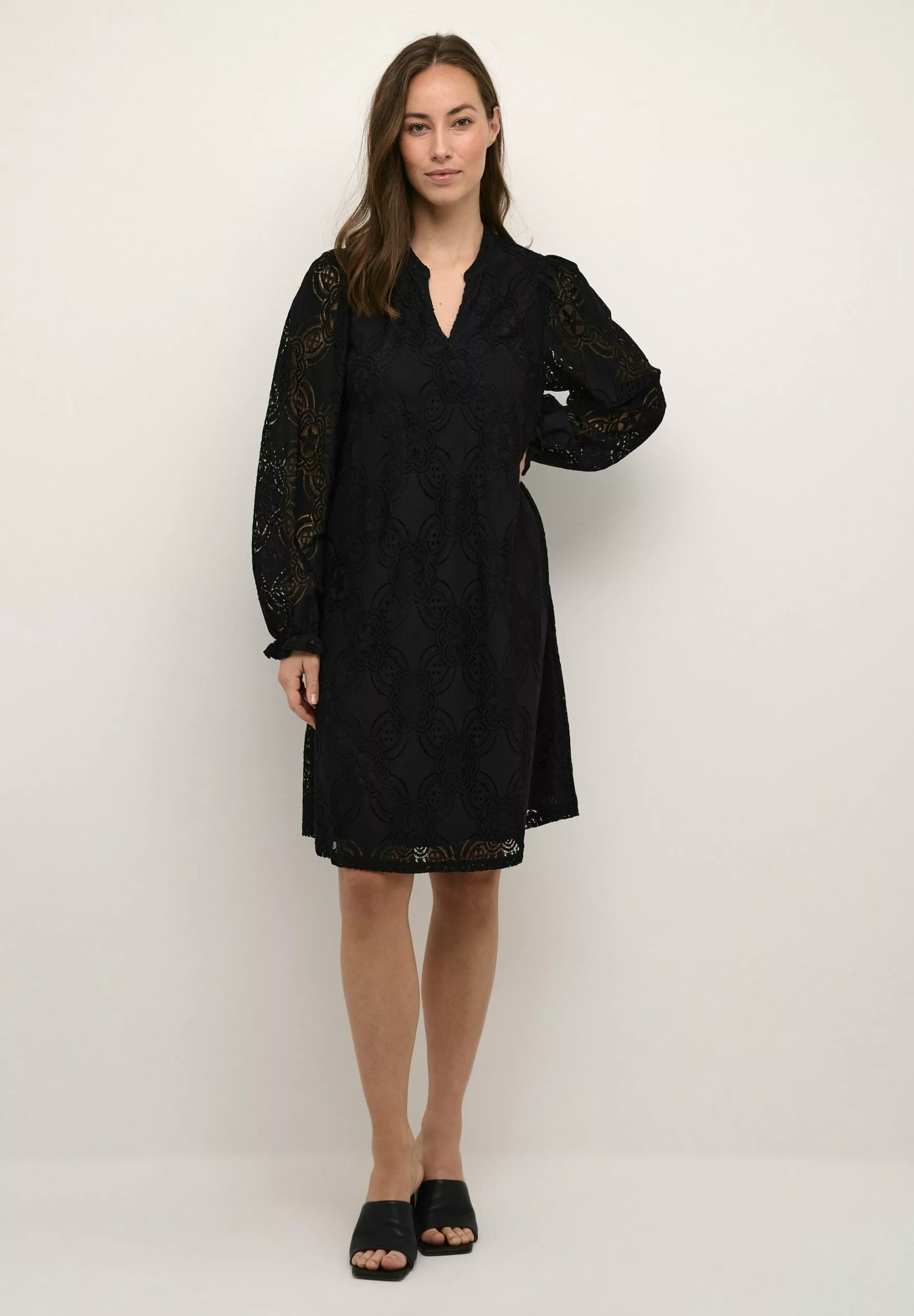 Culture Cuolu Ls - Jurk - Black - Afbeelding 2