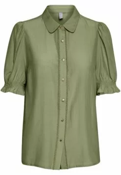 Culture Cuasmine Ss- Overhemdblouse - Burnt Olive