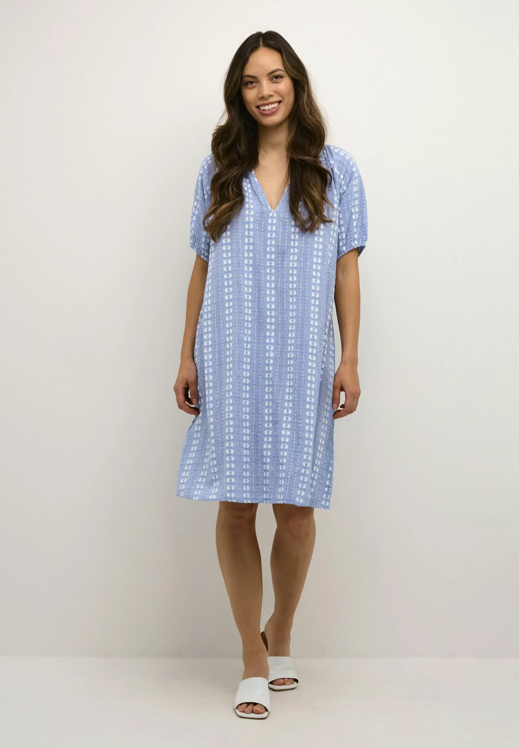 Culture Cuadriette- Jurk - Ultramarine - Afbeelding 2