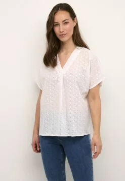 Culture Cucamille Capsleeve - Blouse - Spring Gardenia