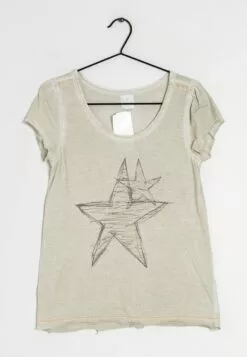 Culture T-Shirt Print - Beige