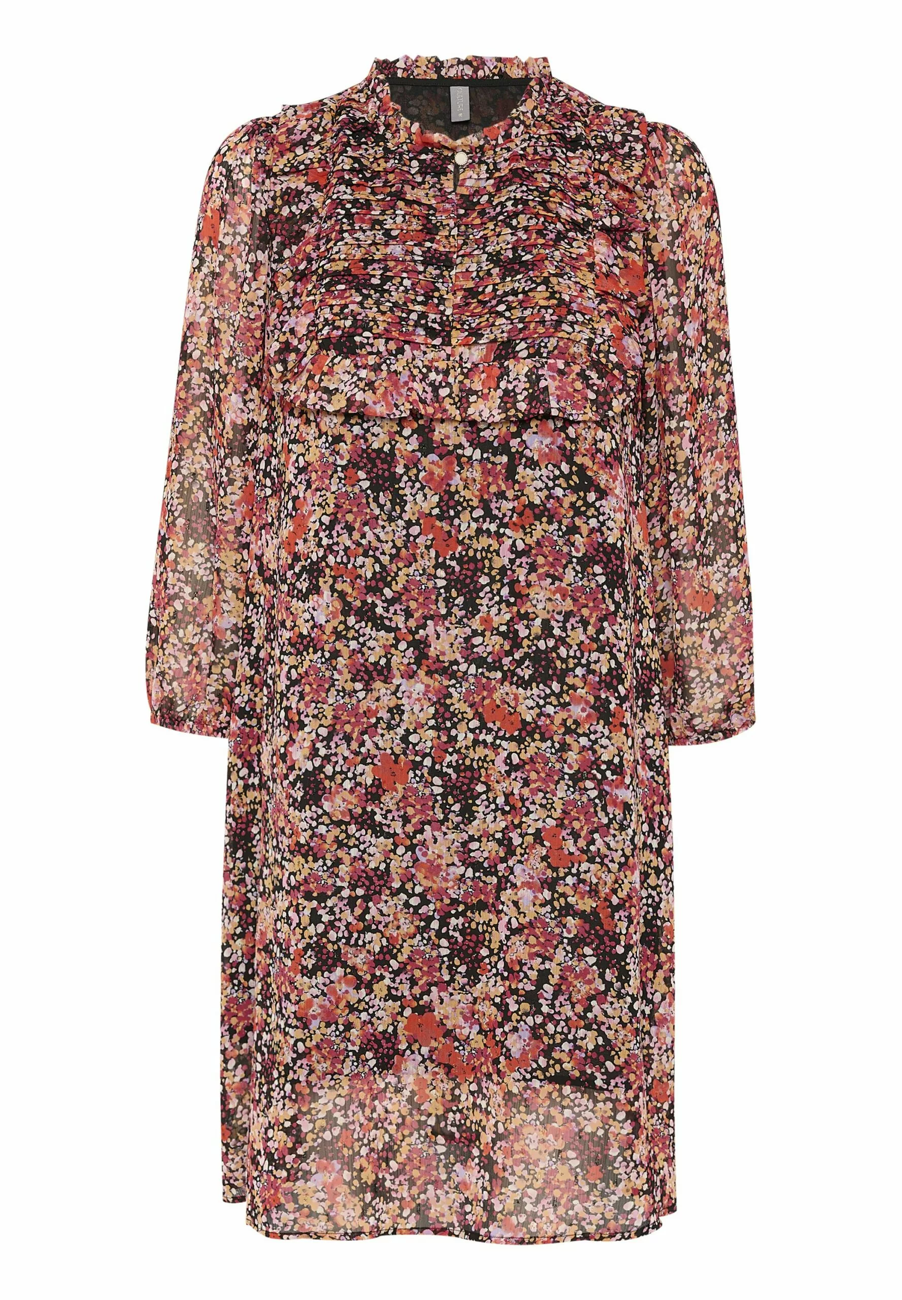 Culture Cucinna - Jurk - Fuchsia Pink - Afbeelding 5