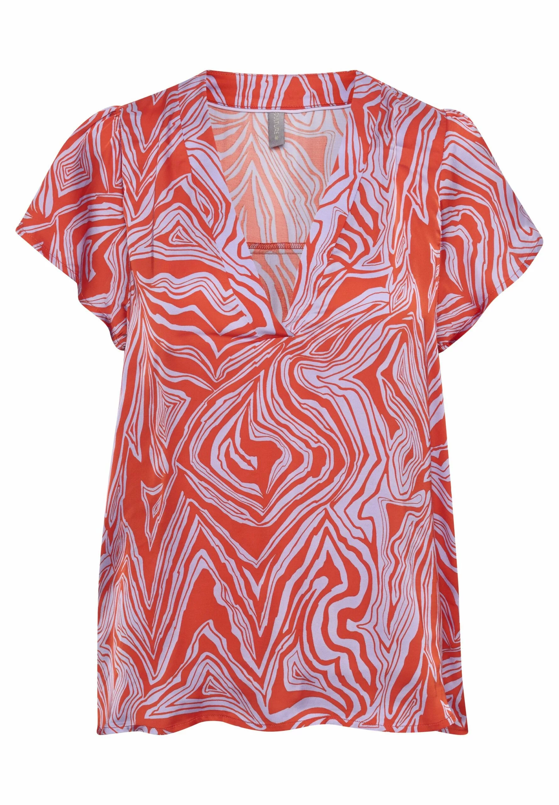 Culture Vilma Ss- Blouse - Orange - Afbeelding 5