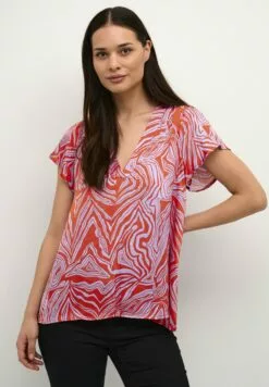 Culture Vilma Ss- Blouse - Orange