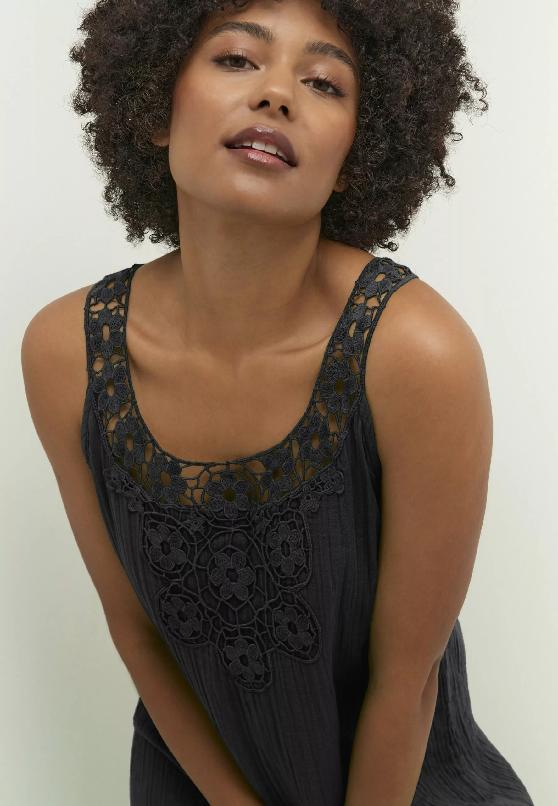 Culture Cuelina - Maxi-Jurk - Black - Afbeelding 3