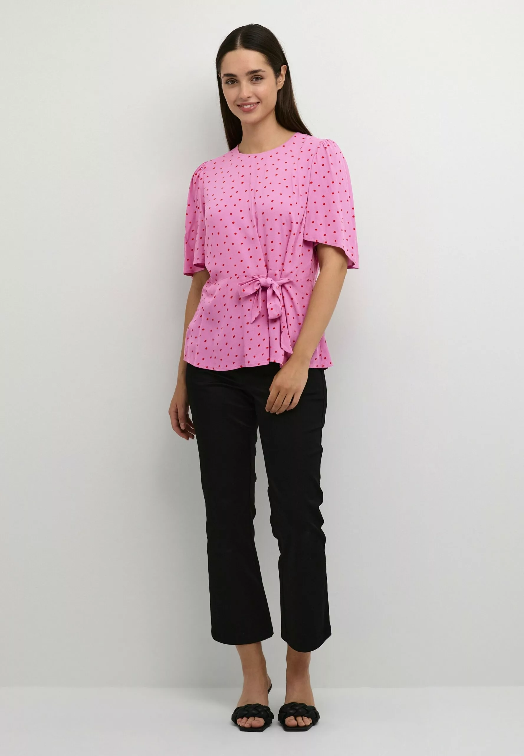 Culture Cuvilda- Blouse - Fuchsia Pink - Afbeelding 2